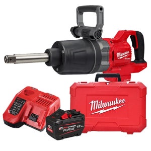 밀워키 M18 ONEFHIWF1D-121C 롱앤빌 하이토크임팩렌치 18V 12.0Ah 포지 배터리 1개 세트