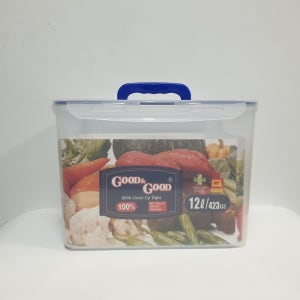 굿앤굿 밀폐용기12L 16개 김치통 냉장고 정리밀폐용기