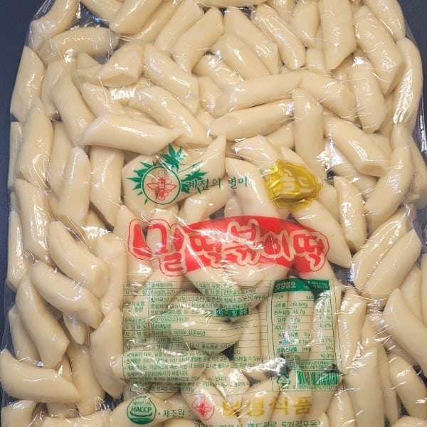 [당일생산] [당일발송] 떡뽀 보성식품 말랑 밀떡 떡볶이떡 4kg
