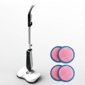 국산 화니 스팀물걸레 듀얼 회전 바닥 살균 유선 스팀 청소기