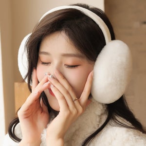 여성 겨울 귀마개 따뜻하고 뽀송 부드러운 귀도리 귀덮개