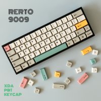 레트로 9009 XDA PBT 키캡 염료승화 키크론 한무무 아이스민트