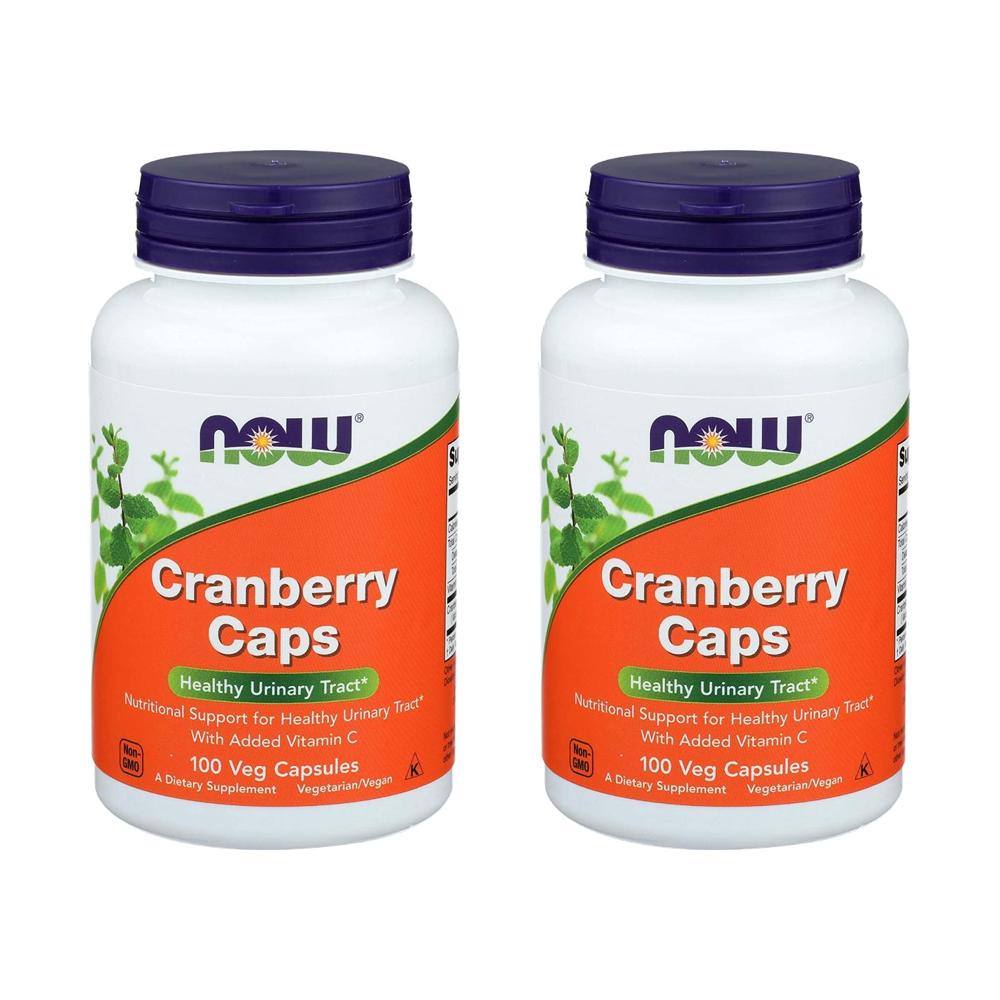 NOW <b>Cranberry</b> Concentrate 나우 크랜베리 농축 100캡슐 2팩