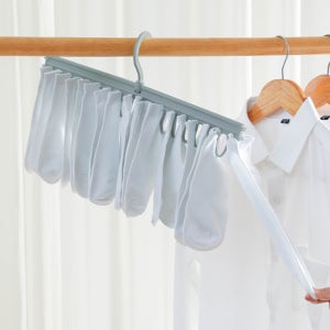 360회전 양말건조대 양말걸이 2단