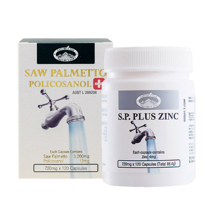 네이쳐스탑 쏘팔메토 플러스 아연 720mg x 120캡슐