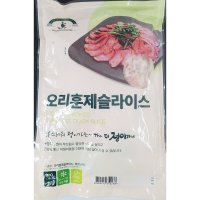 훈제오리(슬정이가네신우 800g) 오리고기 오리훈제 오리로스 캠핑안주 오리롤 야유회안주