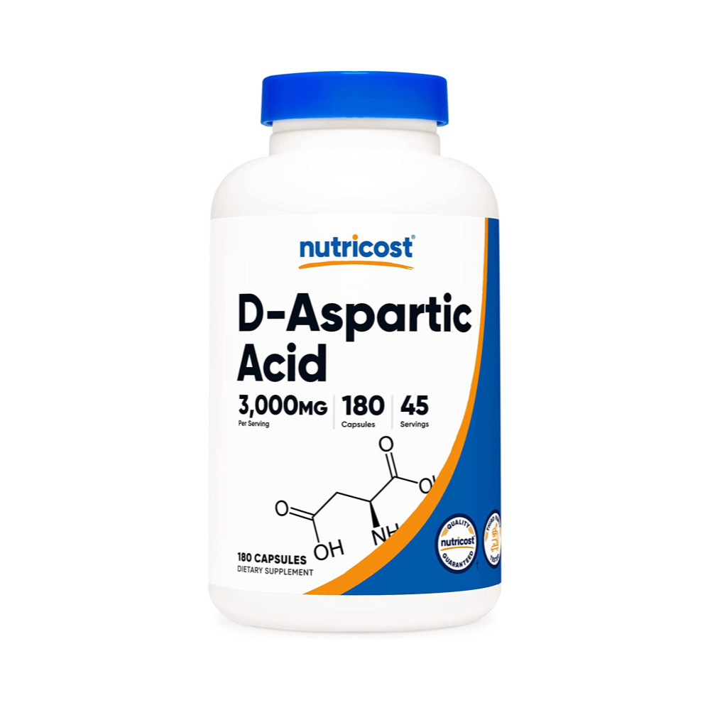 뉴트리코스트 <b>D</b> <b>아스파르트산</b> aspartic acid 3000mg 180캡슐