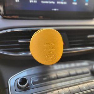 [정품] 아쿠아디파르마 차량용 방향제 옐로우 케이스 카디퓨저