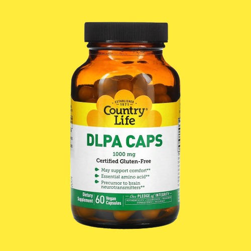 컨트리라이프 <b>DLPA</b> CAPS <b>1000mg</b> 베지 캡슐 60정 1개월분