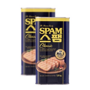 CJ 백설 스팸 클래식 1.81kg 2개