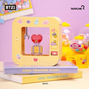 BT21 미니니 오락실 가습기 무선 LED 무드등 300ML 타타 TATA