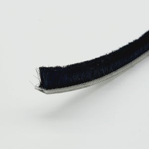 문틈막이 모헤어 접착식 막풍이 8.5mm 검정색 국산 M단위