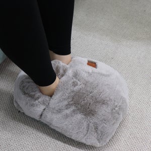 한양 밍크 충전식 발 온열기 온수 찜질기 발찜질기 슬리퍼형 보온 찜질팩