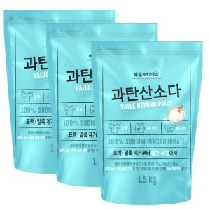 무궁화 바른세제연구소 과탄산소다 1.5kg X 8개 X 1BOX