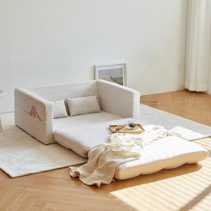 아이와비 콤마 패브릭 접이식 소파베드 2colors