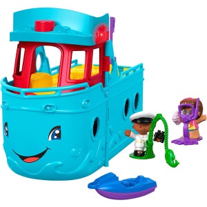 피셔프라이스 리틀 피플 트래블 투게더 프렌드 쉽 2in1 플레이세트 피규어 굿즈 장난감