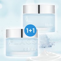 1+1 나인위시스 크림 하이드라 앰플 수분 50ml + 50ml