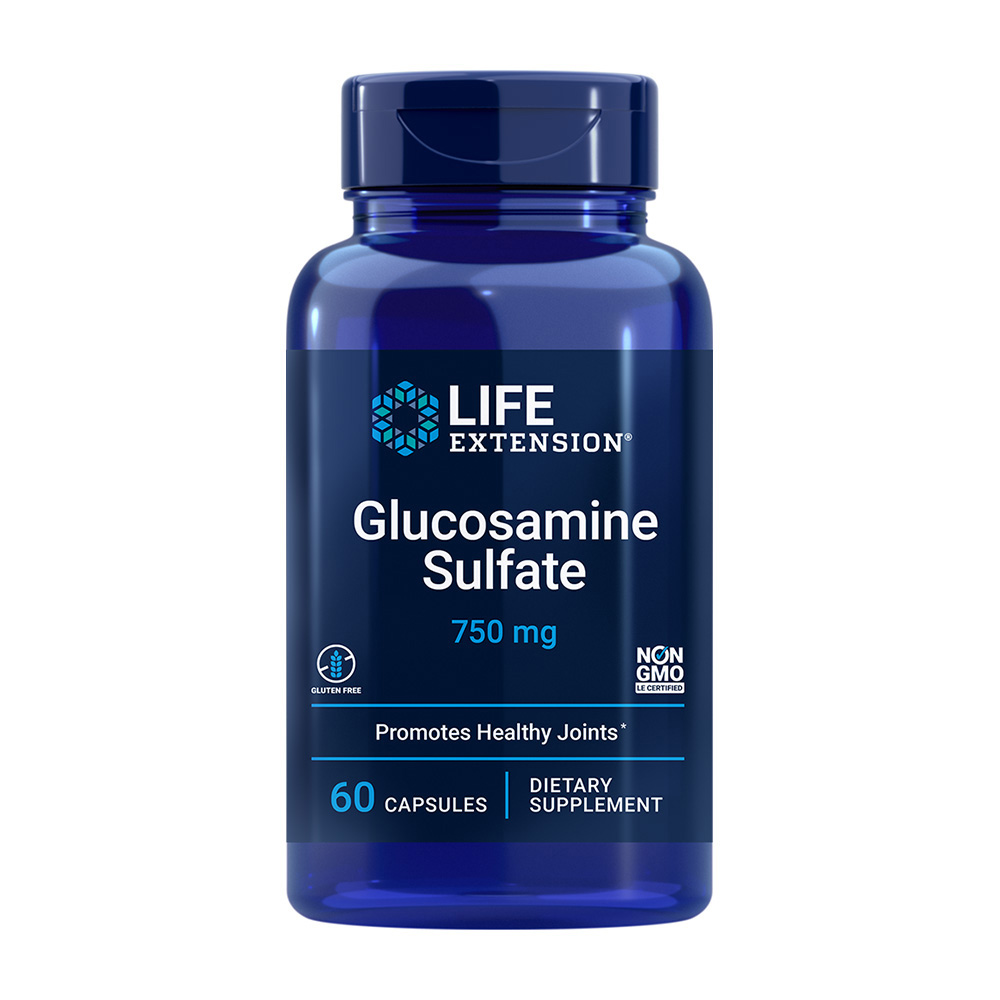 라이프익스텐션 <b>글루코사민 설페이트 750mg</b> 60캡슐