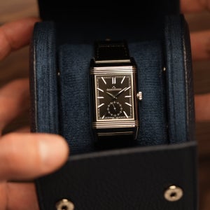 네이비 소가죽 애플워치 케이스 시계 파우치 1구 애플워치 보관함 피스토스 남자친구 선물