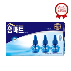 헨켈 모기약 홈매트 리퀴드 블루 리필 3개입 x 12