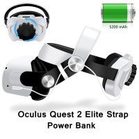 스마트 quest 2 vr elite strap with battery 5200man