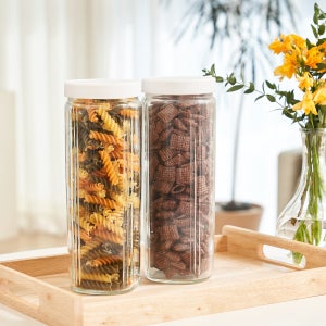 홈빙 요거트 유리병 밀폐유리병 잼병 과일병 우유병 내열 용기1000ml(선택1~2개 추가)