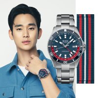 (7종 선물)미도 오션스타 GMT 김수현 스페셜 에디션 M026.629.11.041.00 남자메탈시계 백화점AS