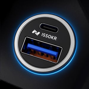 [완전매립] 차량용 충전기 60W 초미니 QC PD 듀얼 C타입 초고속 시거잭