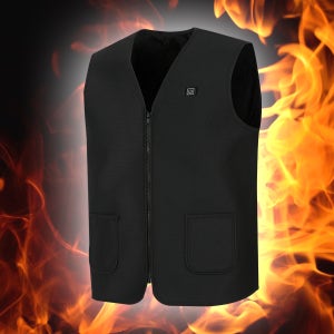 아넬론 발열조끼 온열 USB 열선 온도조절 방한 골프 겨울 열선조끼 등산 캠핑