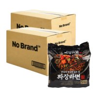 노브랜드 짜장라면 135g 5봉 8개입(2박스)