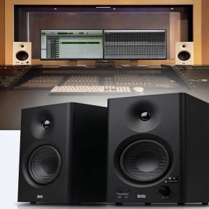 브리츠 모니터링 엔지니어 마스터 스피커 콘솔 믹서 연결 2채널