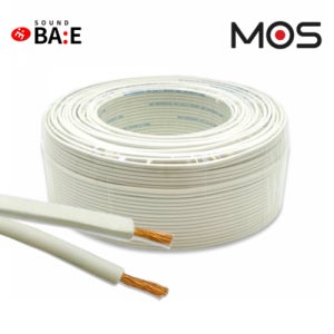 MOS 50심 스피커케이블 백색 100M 흰색 2C 스피커선 SC-1050(W)