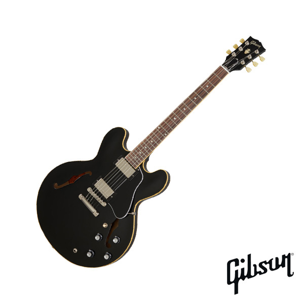 Gibson 깁슨 일렉 기타 USA ES-335 Vintage Ebony 세미할로우 빈티지 에보니