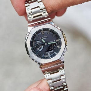 지샥시계 지얄오크 풀메탈 솔라