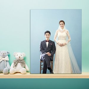 아크릴액자 포토 테이블 셀프 웨딩 결혼식 가족 미니 소형 탁상용 프레임 사진 액자 8x8