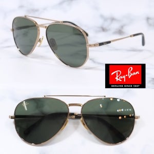레이벤 에비에이터 티타늄 보잉 선글라스 RAYBAN RB8225 313852