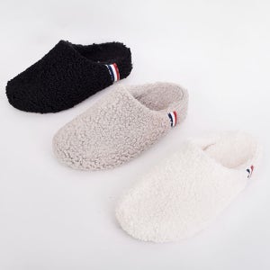 딕슈 여성 방한 슬리퍼 미끄럼방지 통굽 키높이 플리스 슬리퍼