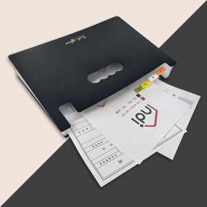 대용량 12분류 도큐멘트 화일 아코디언 파일