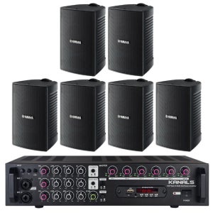 YAMAHA VS6 음식점 레스토랑스피커 RE60VS66 검정