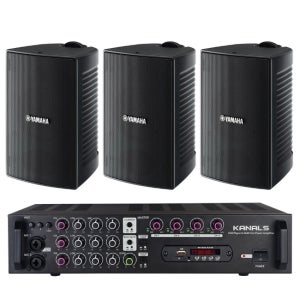 YAMAHA VS6 와인바 술집 앰프 스피커 RE40VS63 검정