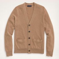 브룩스브라더스 캐시미어 가디건 카멜 Cashmere Cardigan