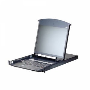 ATEN KL1108VN 8포트 Cat5 듀얼 레일 LCD KVM over IP