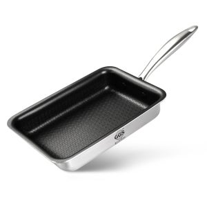 독일 GGS 애터나 넌스틱 코팅 IH 스텐 사각 계란말이 후라이팬 계란말이팬 통3중