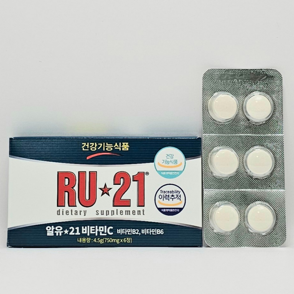 RU21 알유21 비타민C(6정) 비타민씨
