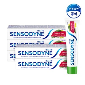 센소다인 오리지날 플러스 민감성 치약 100g, 5개