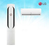 LG 휘센 투인원 에어컨 엘지 2IN1 멀티형 17+6평 인버터 FQ17HDWHC2