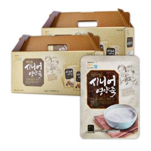 케어웰 시니어 영양죽 어르신 환자 노인영양식 식사대용 건강식 40g, 60개