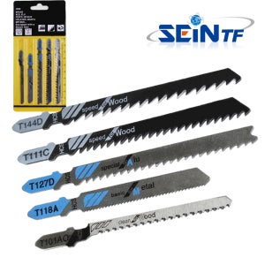 직소날 5종 세트 직소기날 목공용 철재용 합판 절단