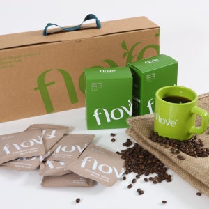 플로베 유기농 선물세트 컵3호 (유기농 커피 드립백)