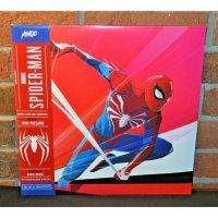 LP판 미국 SPIDER MAN 게임 사운드track Ltd 180G 2LP 블랙 레코드판 게이트폴드 +OBI 스트립 제품